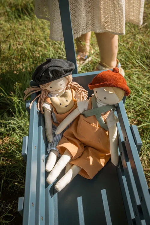 Zachte meisjes pop - Doll Ingrid - Katoen - Kid's Concept