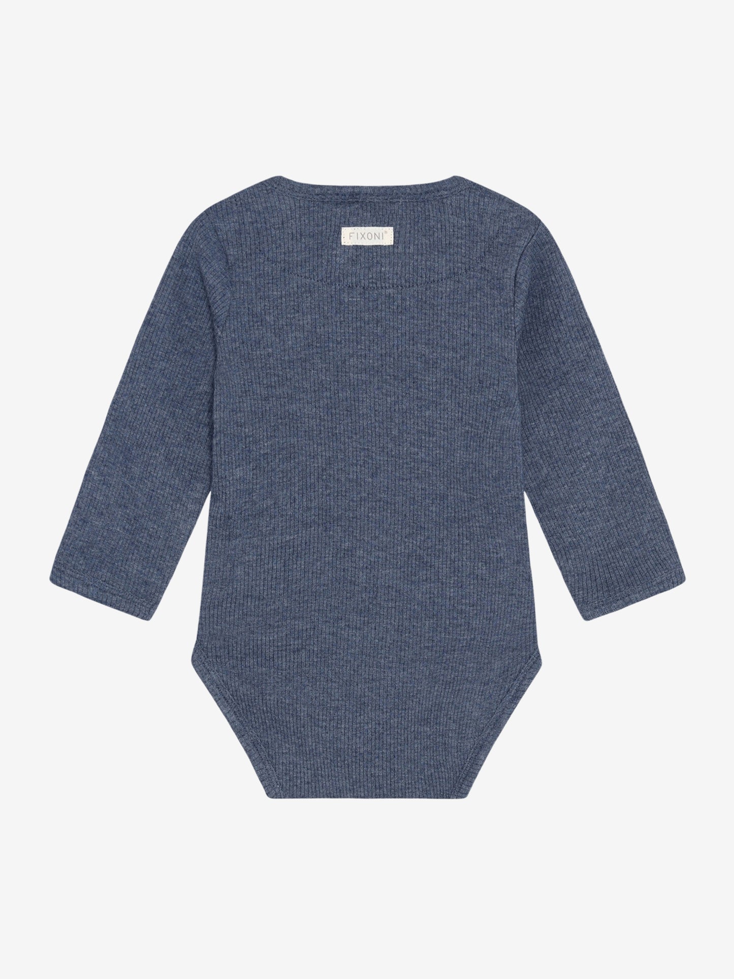 Romper - Modal/katoen - Donkerblauw/Vintage Indigo Melange - Fixoni