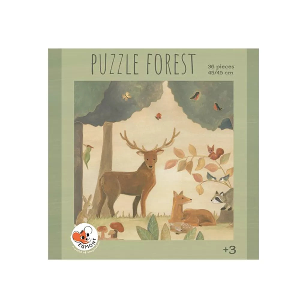 Puzzle Wald 36 St. - FSC Karton - 3+ Jahre - Egmont Toys