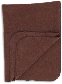 Baby Blanket Wool Fleece - Babydecke mit Festonstich - Engel Natur