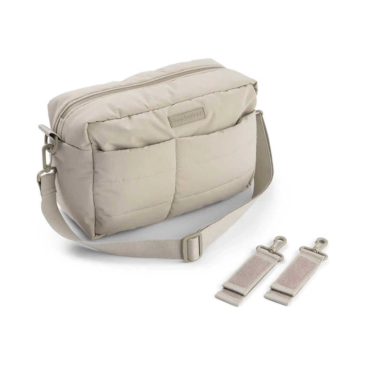 Gesteppte Wickeltasche - Sand - Done by Deer