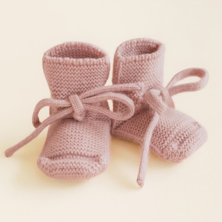 Booties – Babyschuhe – Merinowolle – HVID