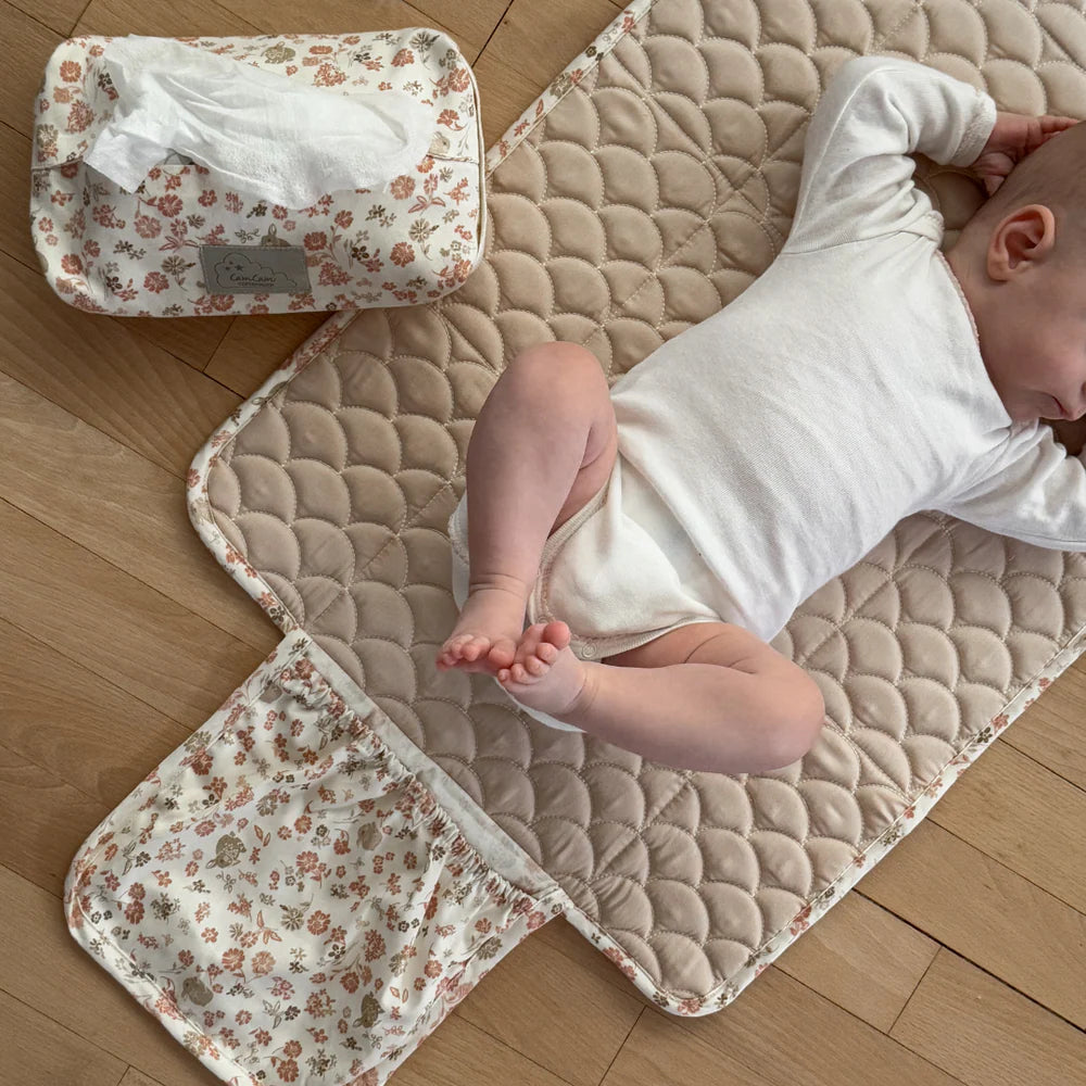 Changing Mat Quilted Augusta - Organic Cotton - CamCam Copenhagen