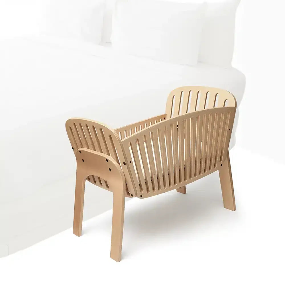 KODO Beistellbett – Beistellbett aus Holz – Von Geburt bis 6 Monate – Charlie Crane
