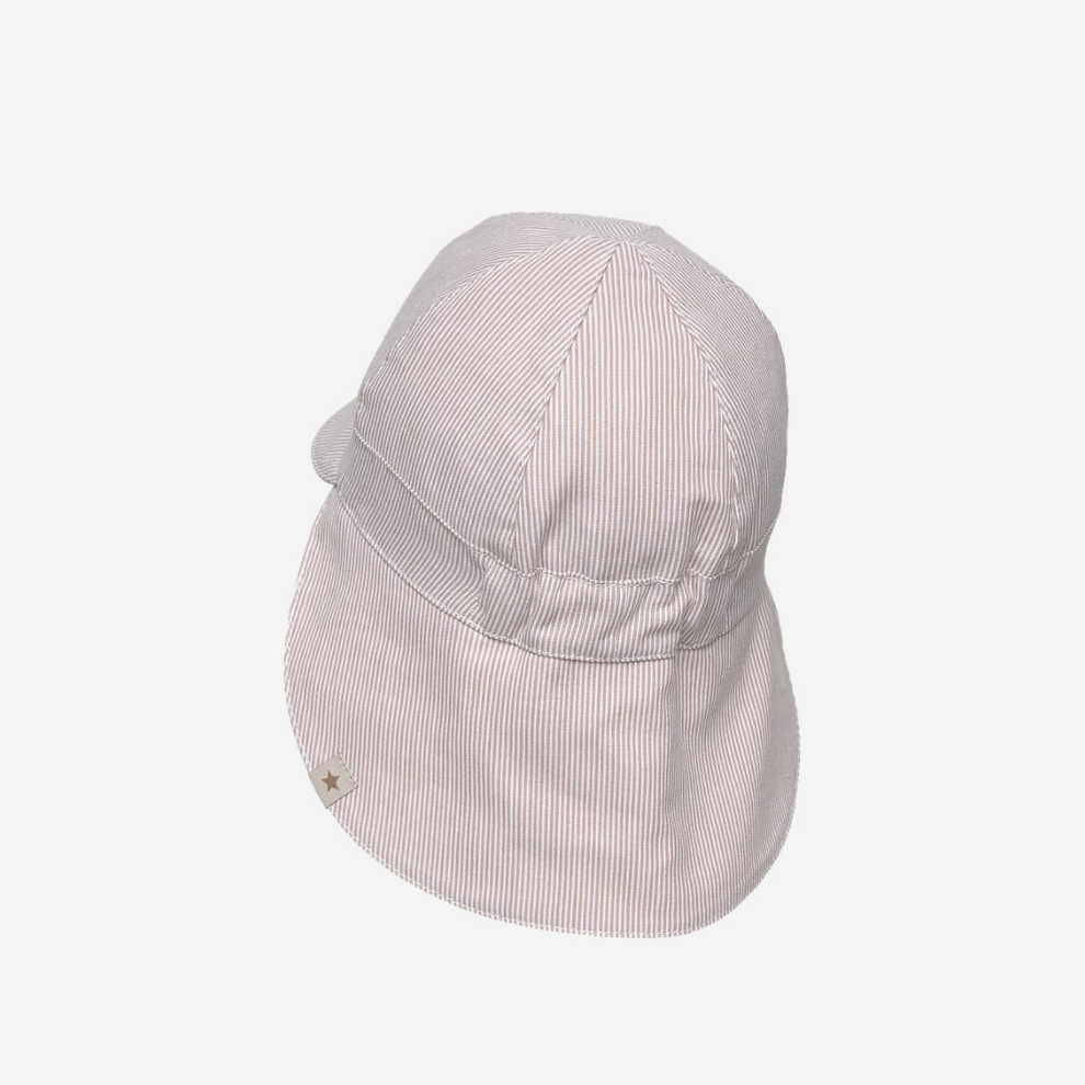 Sonnenhut - Sun Hat Stripe - UPF 50+ - White Pepper - Huttelihut