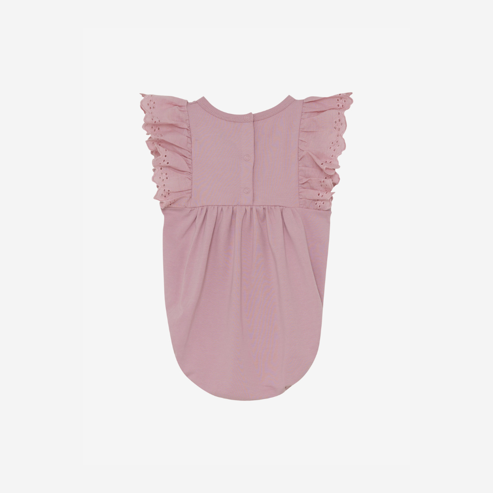 Romper zonder mouw - Katoen - Zephyr/Roze - Romper Solid - En Fant