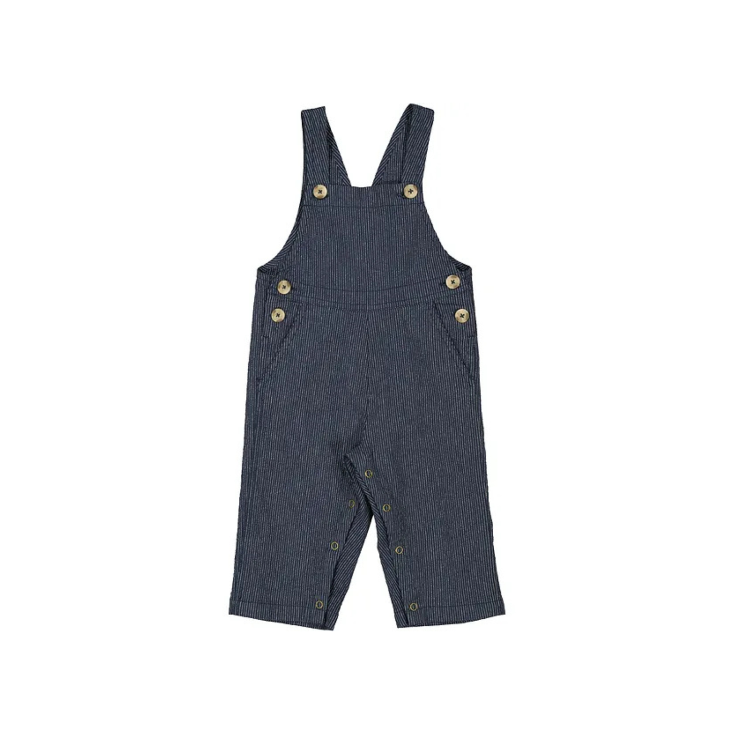 MarMar Copenhagen - Ruben Chambray Dungarees - Baby Tuinbroekje - Katoen