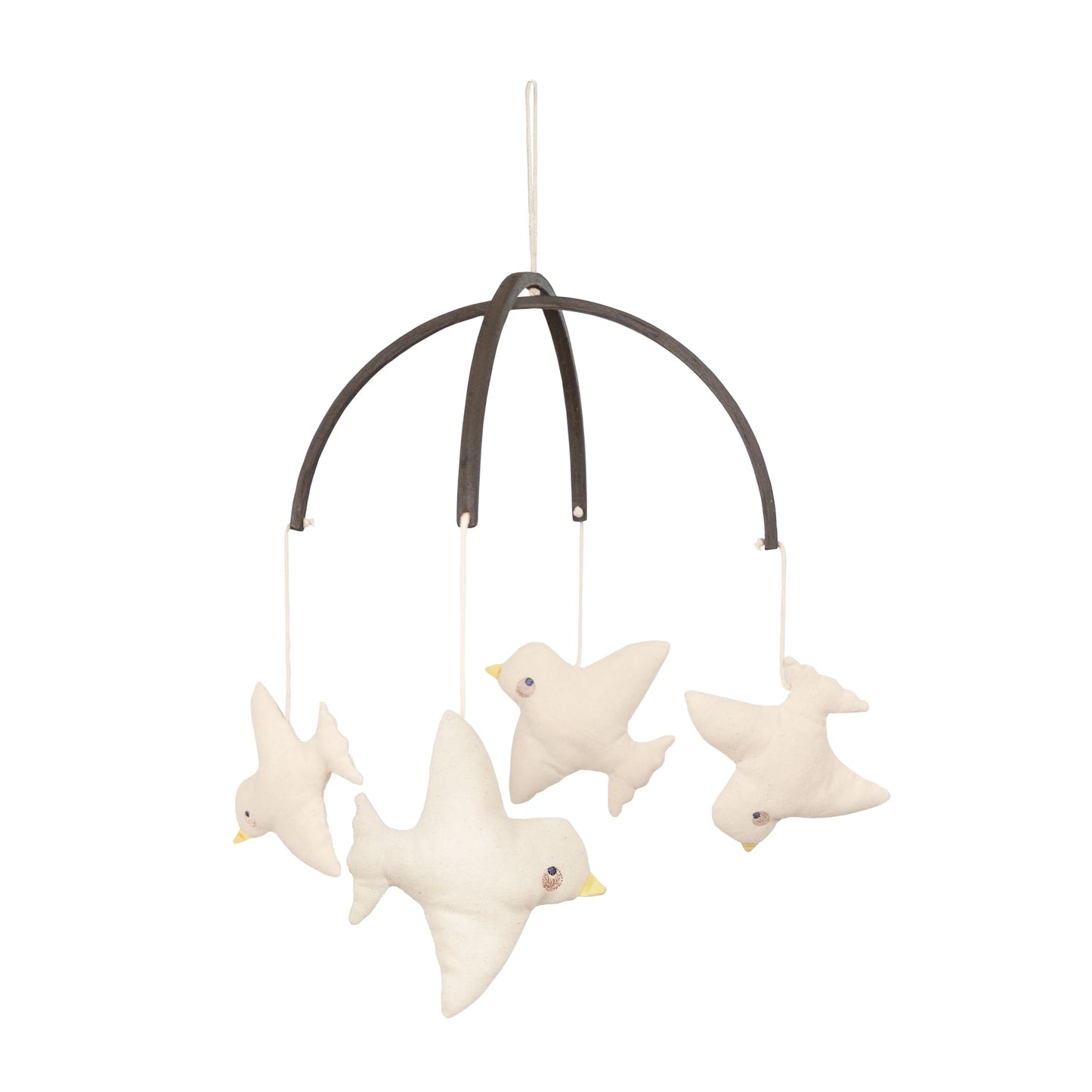 Baby mobile - Birds - Organic cotton - Nature - Moonboon