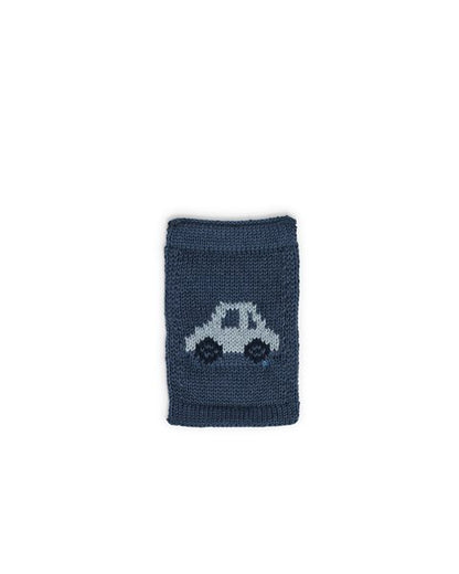 Gebreide figuur vlaggetjes - Knitted Symbols - Blauw tinten - SmallStuff