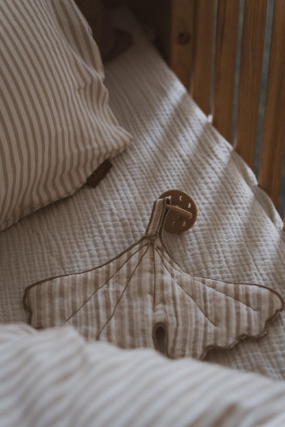 Doudou Ginkgo - Speendoekje - Natural Collection - Stripes - Quax