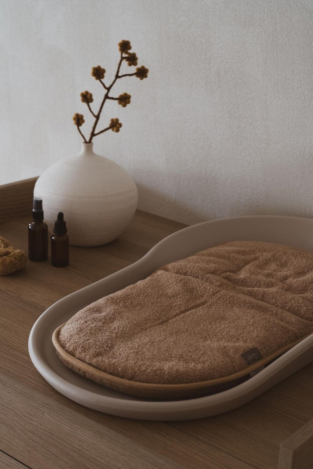 Mamee Inlegkussen - Badstof - Coral - Quax - productfoto