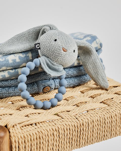 Bunny rattle - Silicone ring - Smallstuff