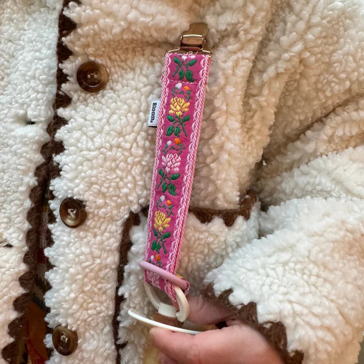 Schnullerkette Ibiza - Handgefertigt - Baby Bloom Clips