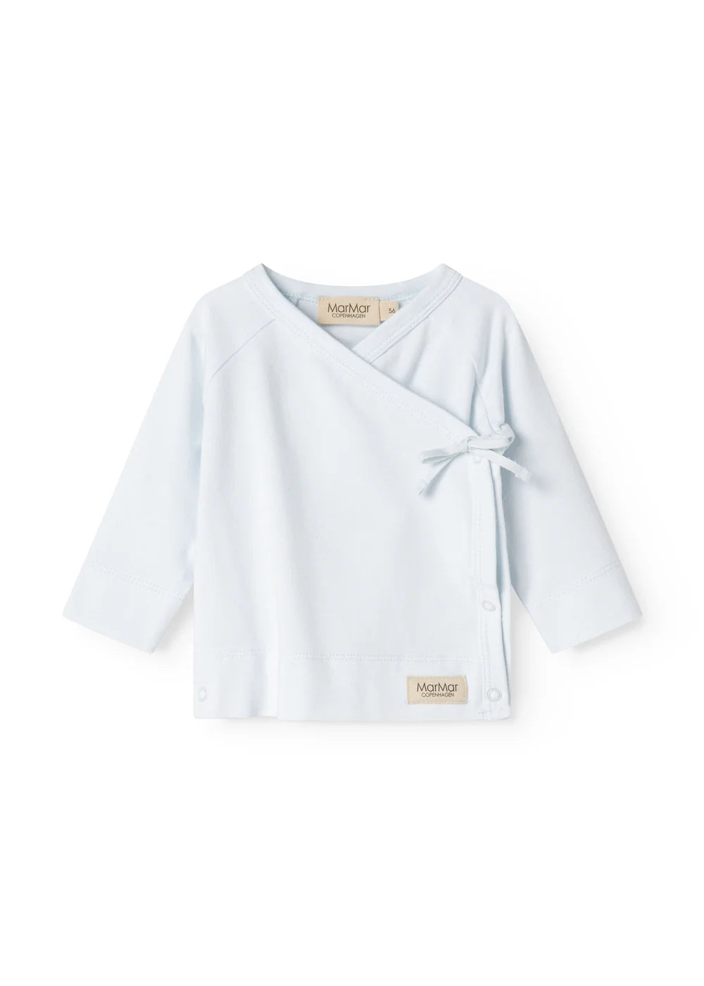 Overslag vestje Tut Wrap LS - biologisch katoen en modal - MarMar Copenhagen
