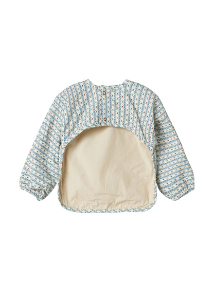 Lätzchen mit langen Ärmeln – Apron LS – Baumwolle – Floral Stripe – MarMar Copenhagen