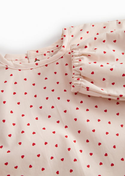 MarMar Copenhagen - Apron LS - Long Sleeve Bib - Deep Lake Check