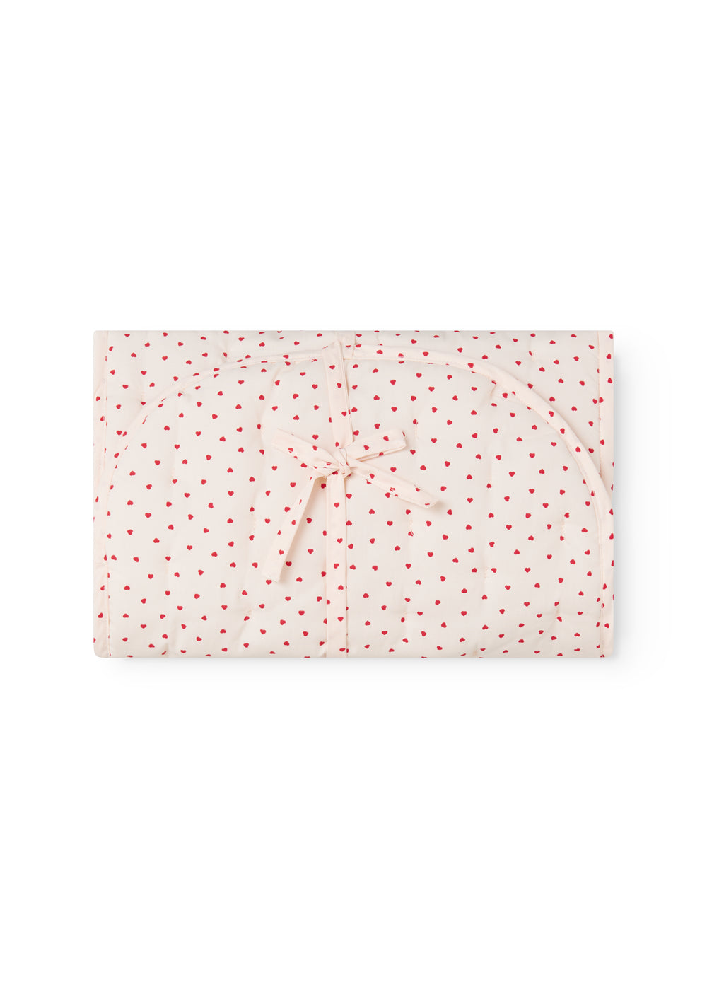 Wickelunterlage - Bio-Baumwolle - Happy Hearts - MarMar Copenhagen