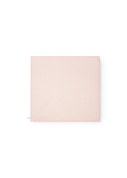 Swaddle – Hydrophiles Tuch – 110x110 cm – Bio-Baumwollmusselin – Bonded Musselin Druck – Happy Hearts/Herzen – MarMar Copenhagen