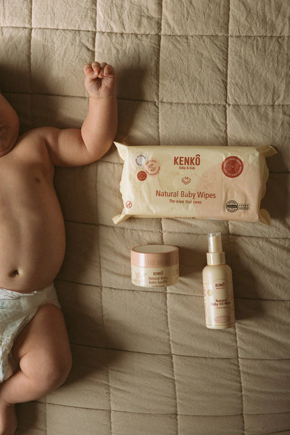 Natürliches Baby-Waschöl - Baby-Waschöl - Bio - Kenkô