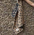 Leopard Merino Biniblanket – Wiegdeken - 100% merinowol - 75×100 cm – BINIBAMBA