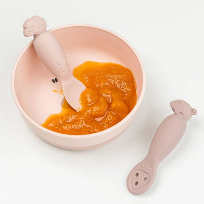Learning spoon set - Tiny farm - Powder - Done by Deer