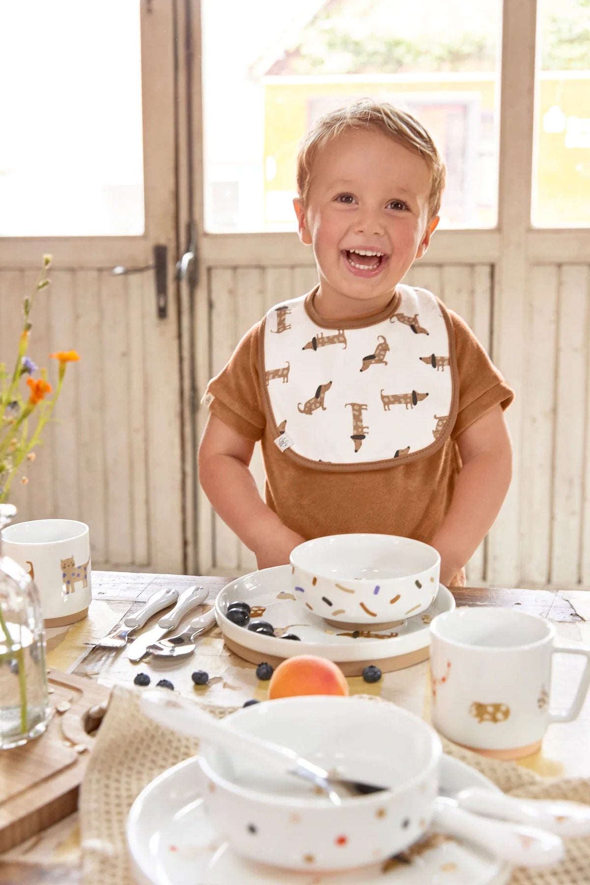 Kinderbestek 3-delige Set – Little Mateys Royal Blue – LÄSSIG