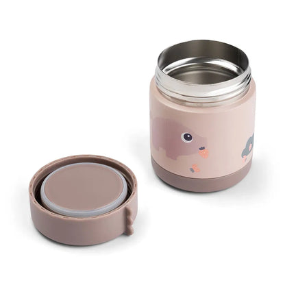 Thermo bewaarbeker - Insulated food jar - Tiny farm - Powder - 300 ml - Done by Deer