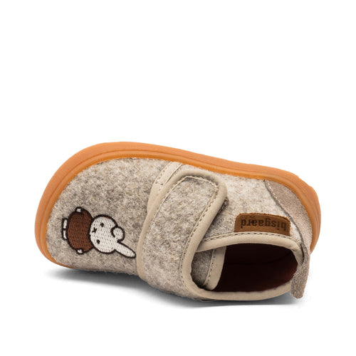 Barfuß-Slipper Sand- Miffy x Bisgaard barefoot basic – Wolle – Bisgaard