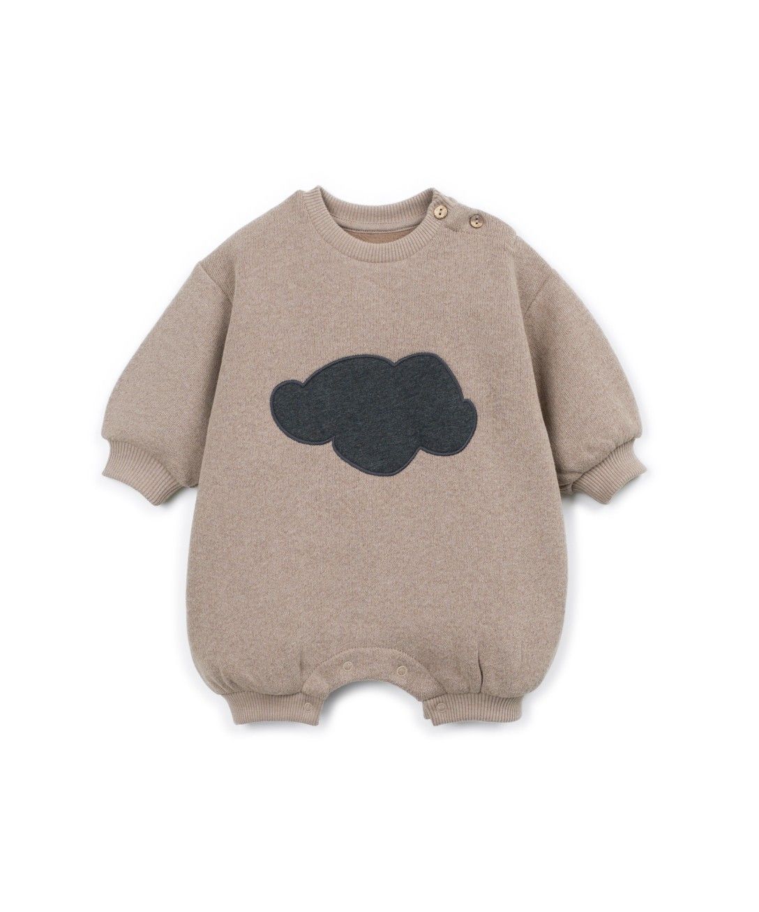 Fleece-Overall mit Wolke – Baggy Fit – Baumwollmix – Sketches – Play Up