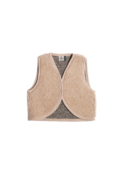 Babyweste - Gilet - Lulu light - 100% Wolle - Alwero