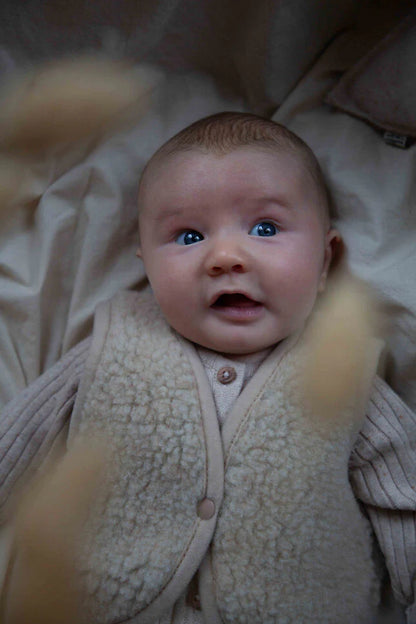 Babyweste - Gilet - Lulu light - 100% Wolle - Alwero
