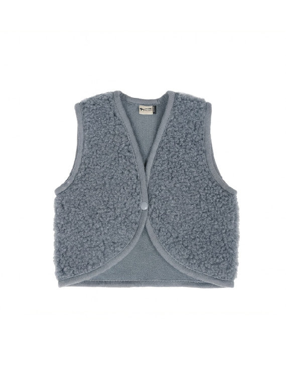Babyweste Lulu Light Icy Blue – 100% Wolle – Alwero