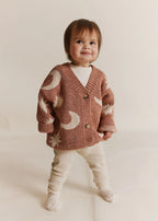 Moon Star Cardigan Russet – 100% Biologisch Katoen – Claude & Co