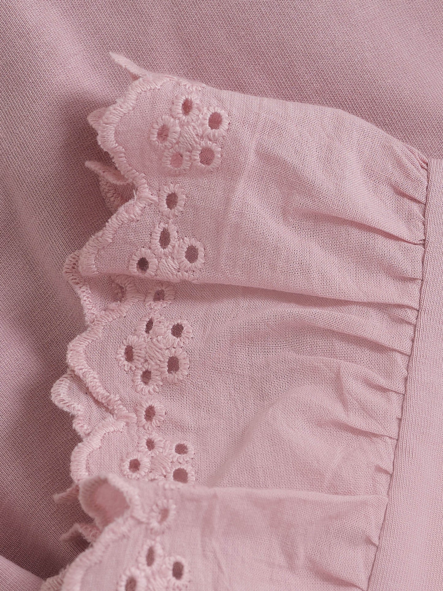 Romper zonder mouw - Katoen - Zephyr/Roze - Romper Solid - En Fant