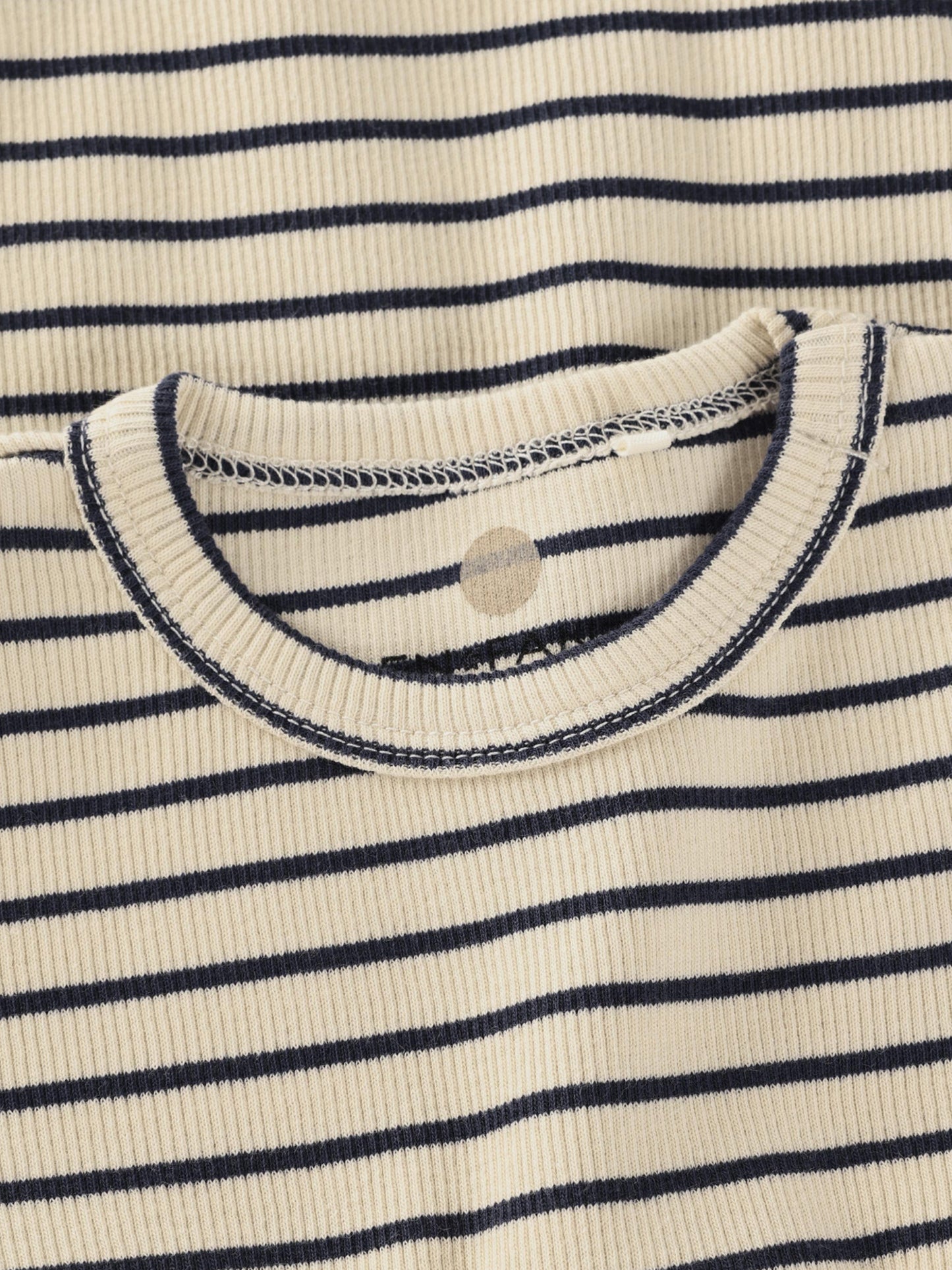 Romper lange mouw - LS Rib Body - Medieval Blue Stripe - GOTS - Katoen - En Fant