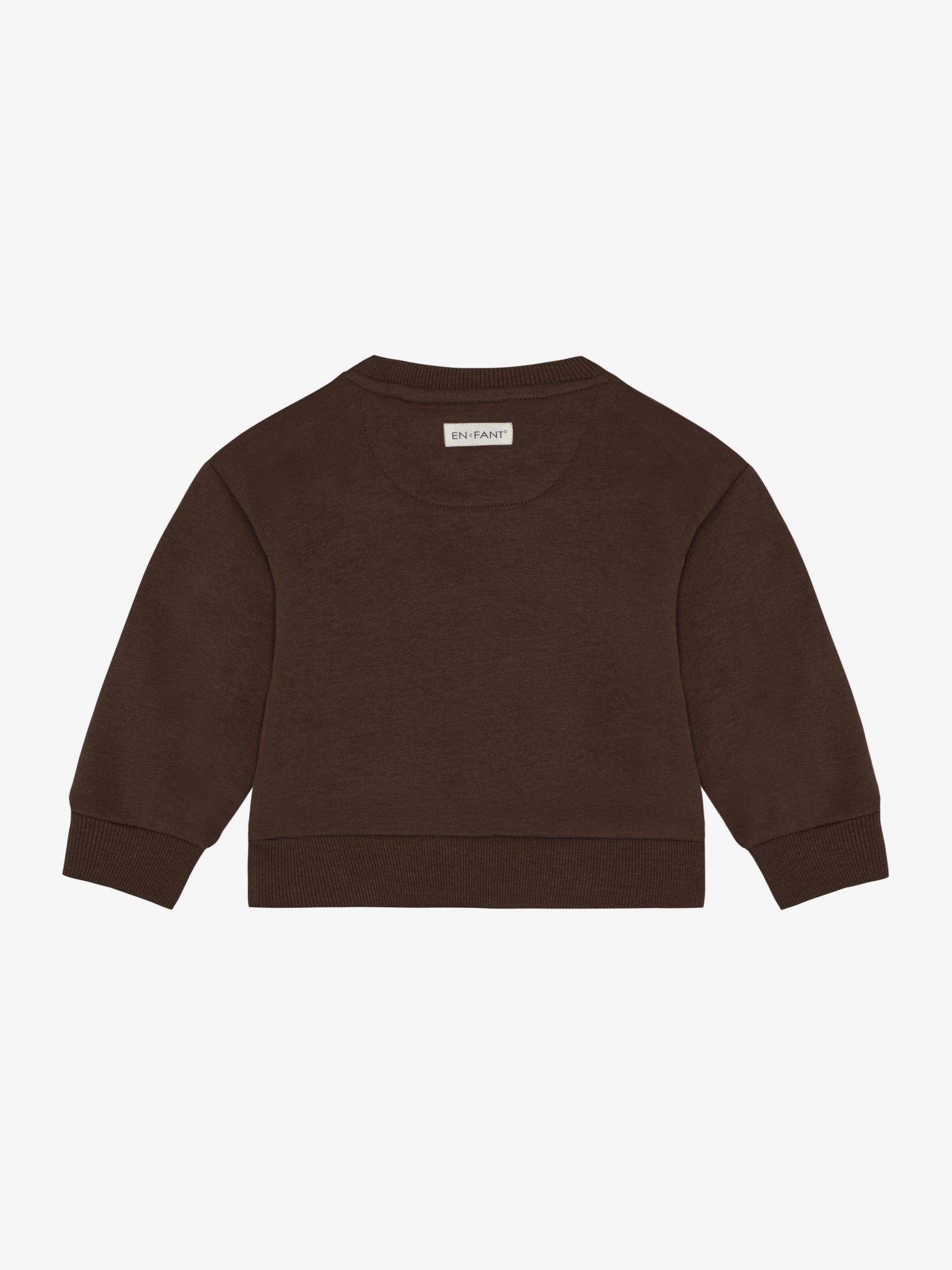 Baby sweater Mini - Katoen - Chestnut - En Fant