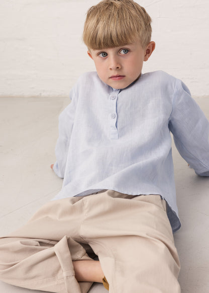 Broekje Plano - Katoen - Mercury Grey/Beige - MarMar Copenhagen