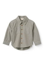 Geruit overhemd/blousje - Endless Sky/Brown Check Comb - 100% biologisch katoen - Copenhagen Colors