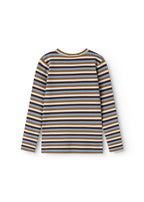 Plain Tee LS - Long sleeve top - Blue Heaven Stripe – Organic cotton & modal – MarMar Copenhagen