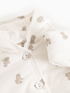 Gewatteerd babyjasje - Jula – Teddybears – Modal & biologisch katoen – MarMar Copenhagen