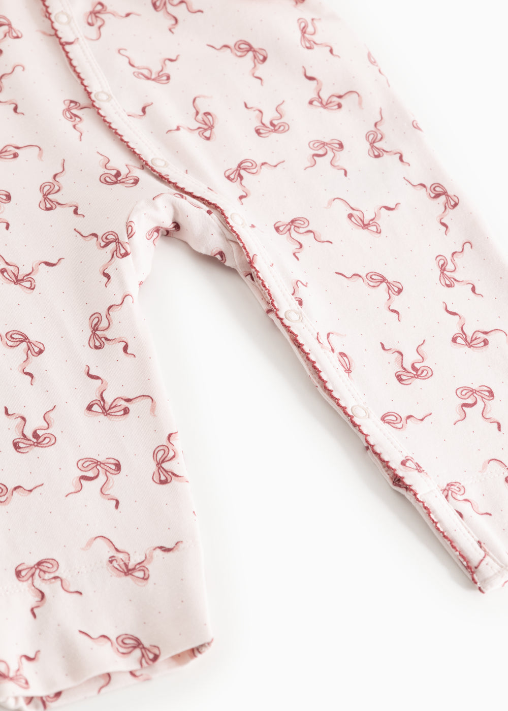 Ruka Strampler – Bows – Modal Smooth Print – MarMar Copenhagen