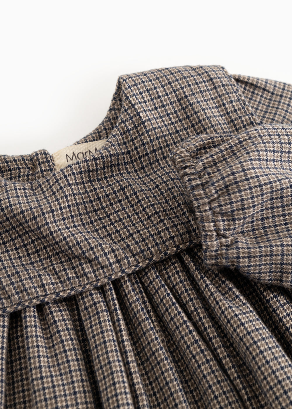 Dulle Houndstooth Check – Jurk – Structured Cotton – MarMar Copenhagen