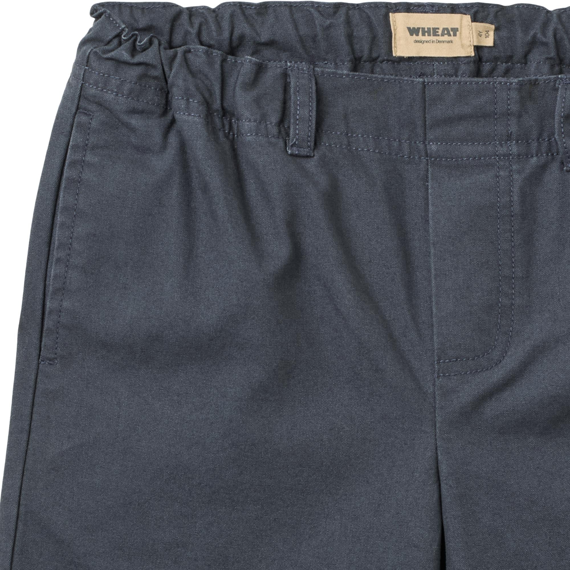 Pantalon/Broek - Trousers Julian - Biologisch katoen - Ink/Navy - Wheat - productfoto - afbeelding 2