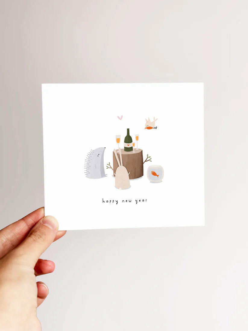 Set of 8 Christmas cards including envelopes and sticker sheet - Alijt