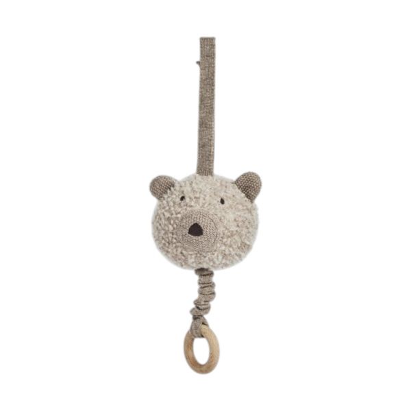 Music mobile - Bouclé Wool - Nature Melange - Smallstuff