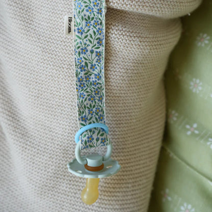 Pacifier Clip Biarritz - Handmade - Baby Bloom Clips