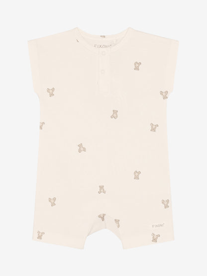 Summer outfit - Jumpsuit - Bear print - Fixoni
