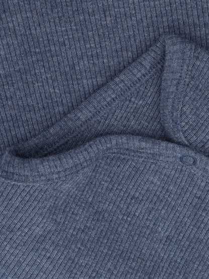 Romper - Modal/katoen - Donkerblauw/Vintage Indigo Melange - Fixoni