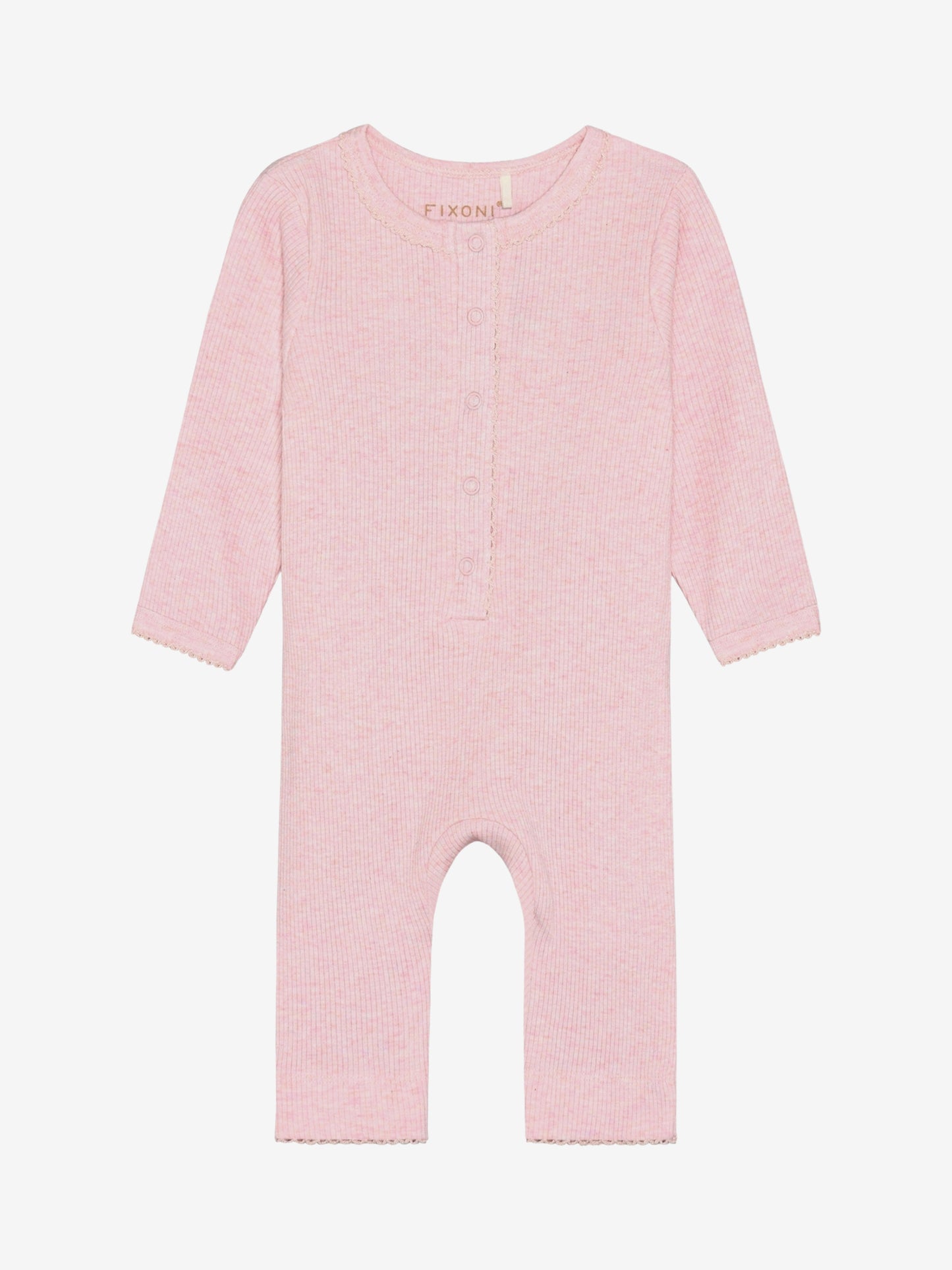 Boxpakje - Modal/Katoen - Roze/Bleached Mauve Melange - Fixoni