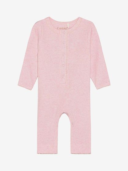 Boxpakje - Modal/Katoen - Roze/Bleached Mauve Melange - Fixoni